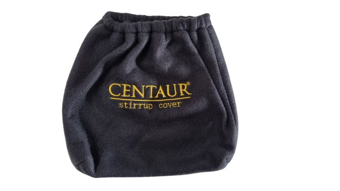 Centaur fleece stirrup covers - black