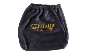 Centaur fleece stirrup covers - black